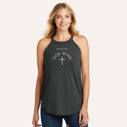 God Wins Christian Tank - Women