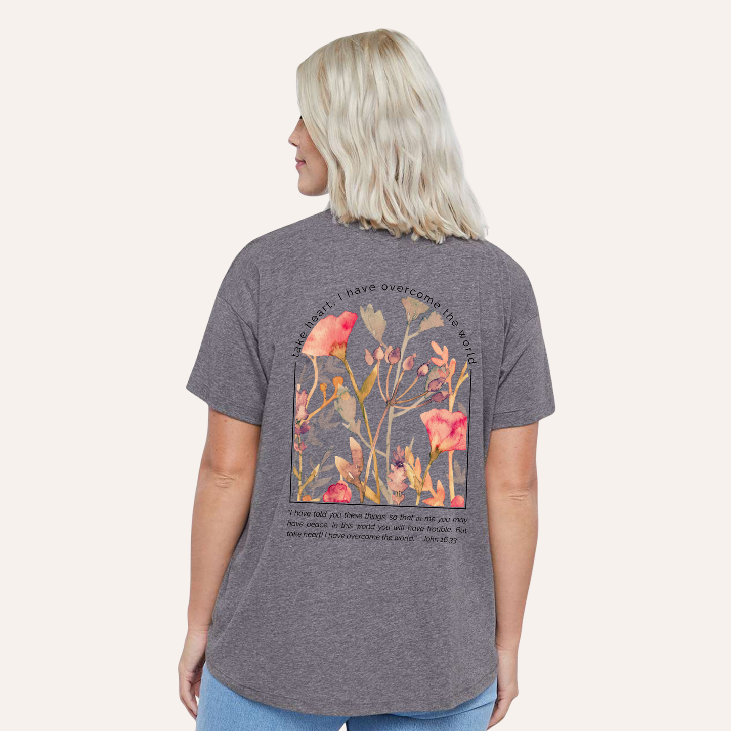 Take Heart Christian Tee - Women