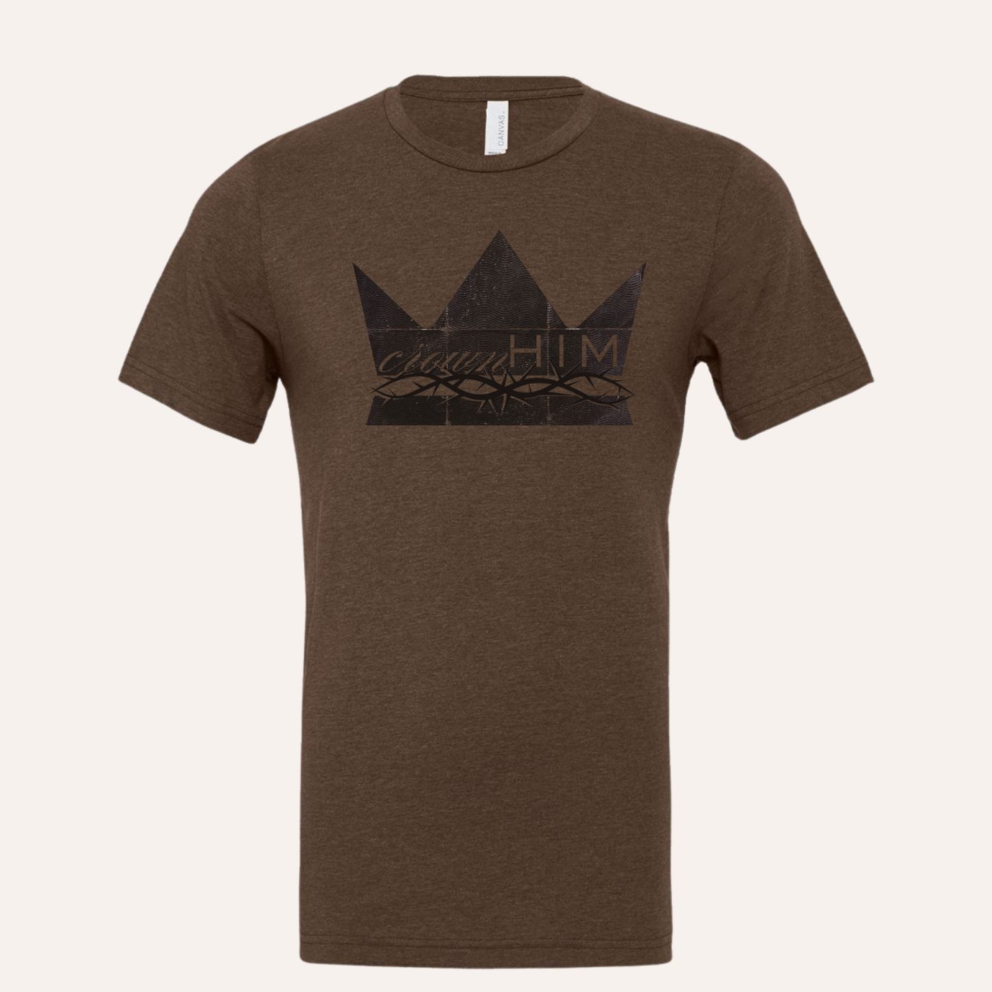 Crown Him Christian Easter Tee - Adult Unisex