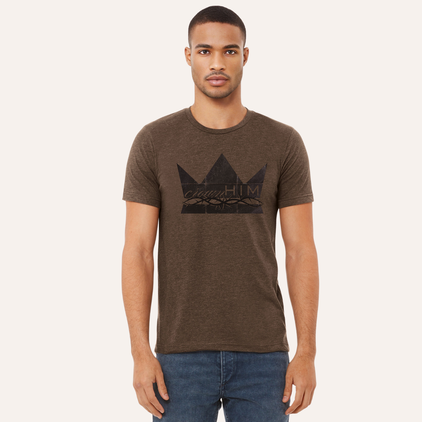 Crown Him Christian Easter Tee - Adult Unisex