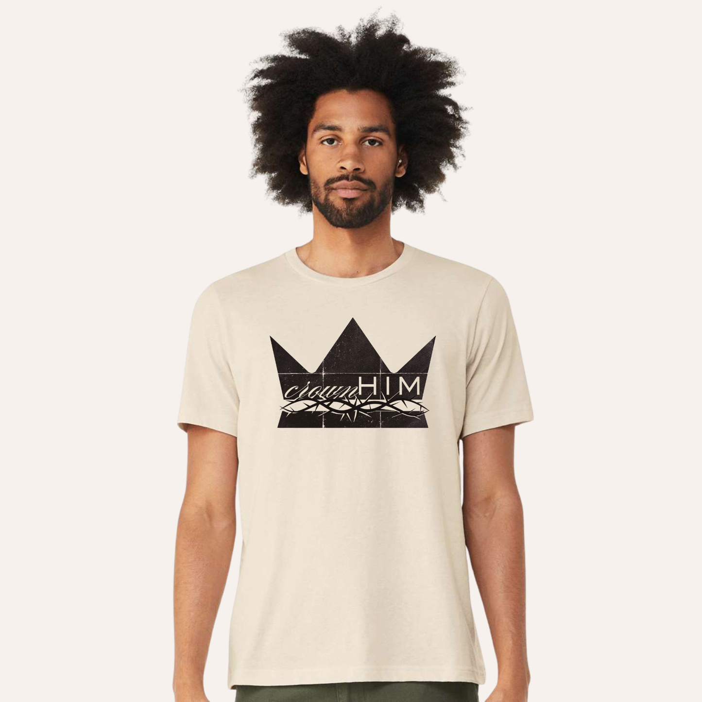 Crown Him Christian Easter Tee - Adult Unisex