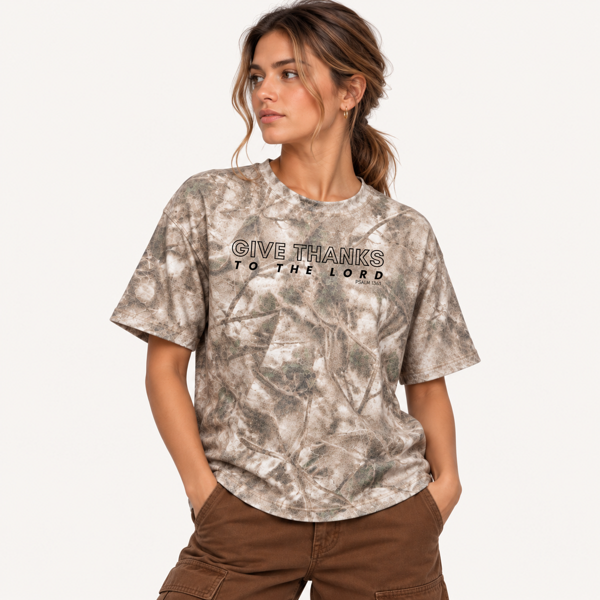 Give Thanks to the Lord Christian Tee - Adult Unisex