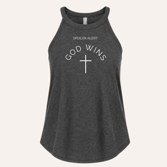 God Wins Christian Tank - Women