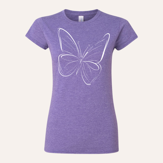 Hope Lives Christian Tee - Girls