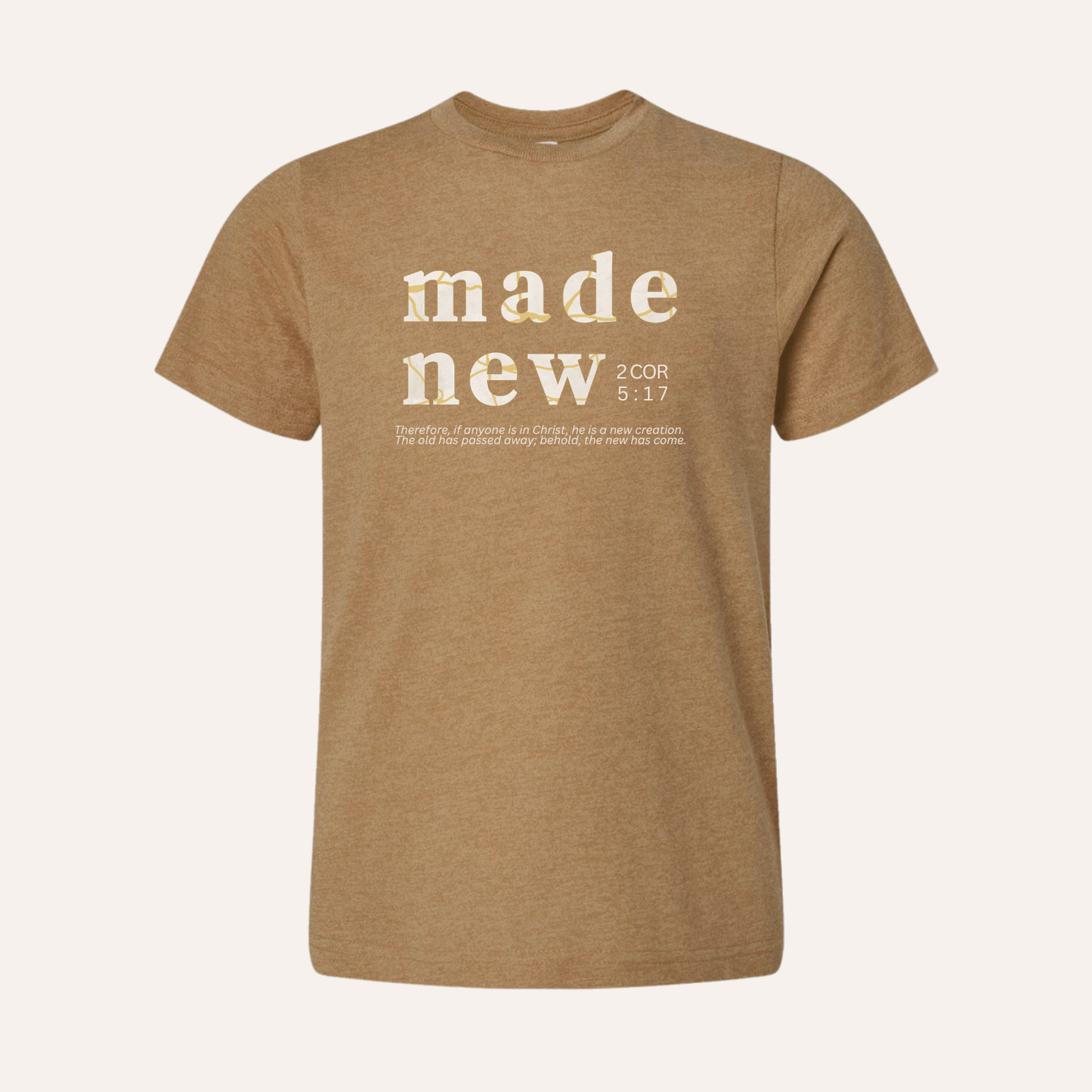Made New Kintsugi Christian Easter Tee - Adult Unisex
