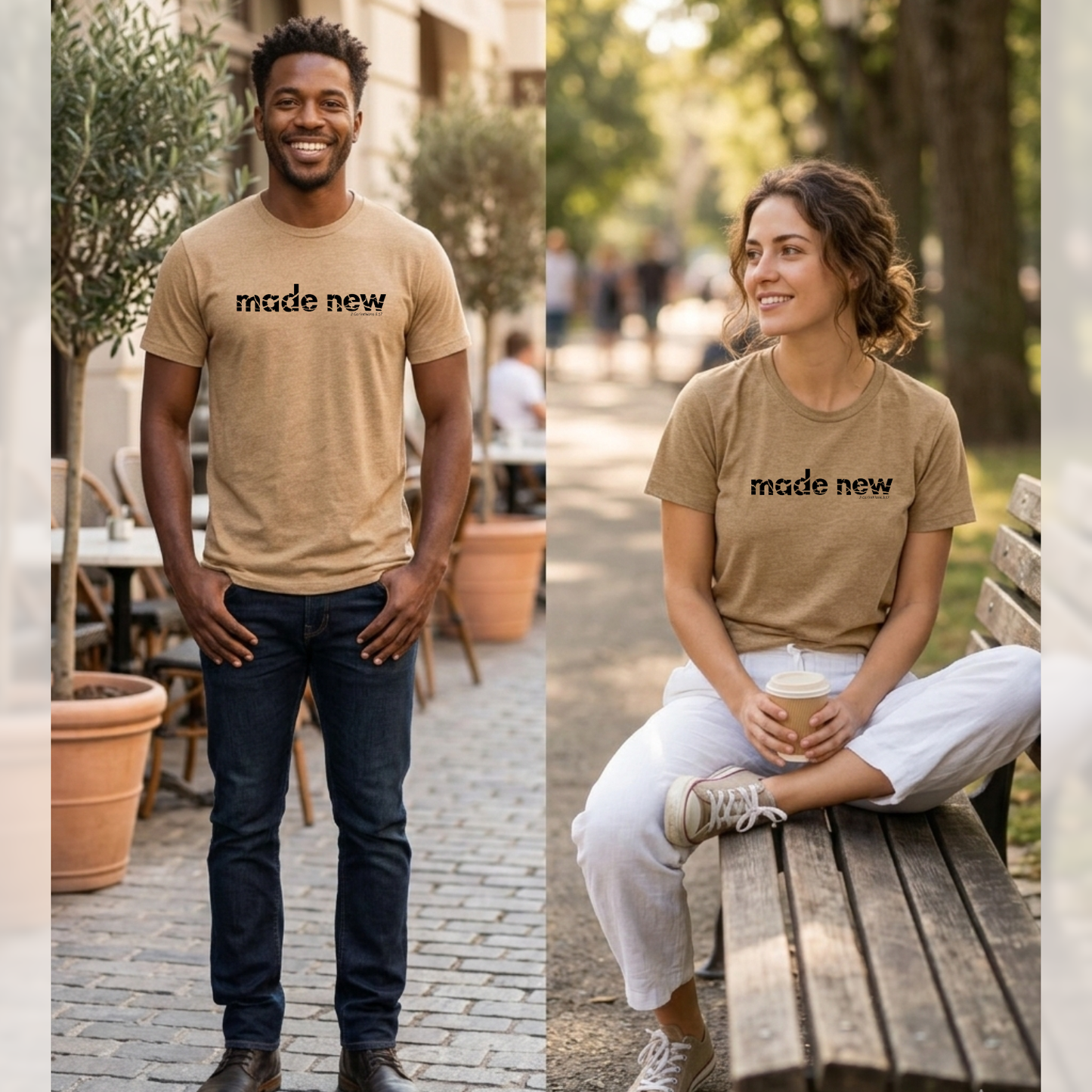 Made New Christian Easter Tee - Adult Unisex