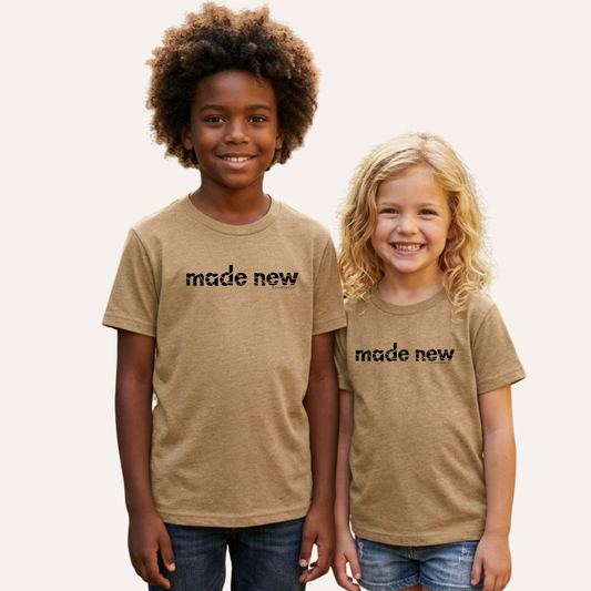 Made New Christian Easter Tee - Youth