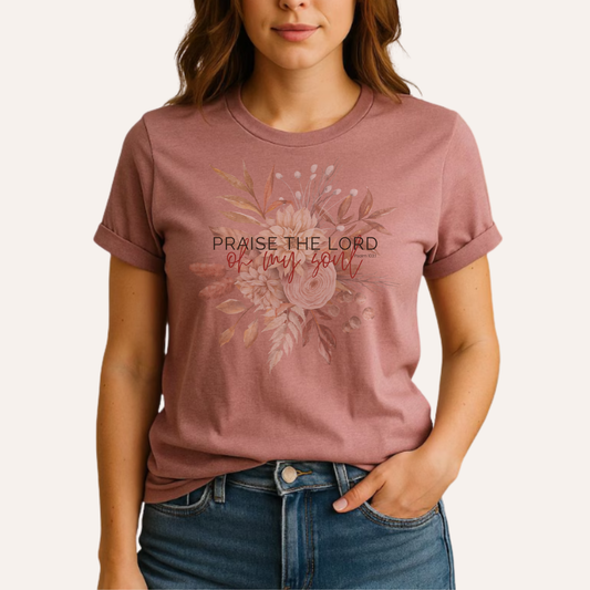 Praise the Lord Christian Tee - Women
