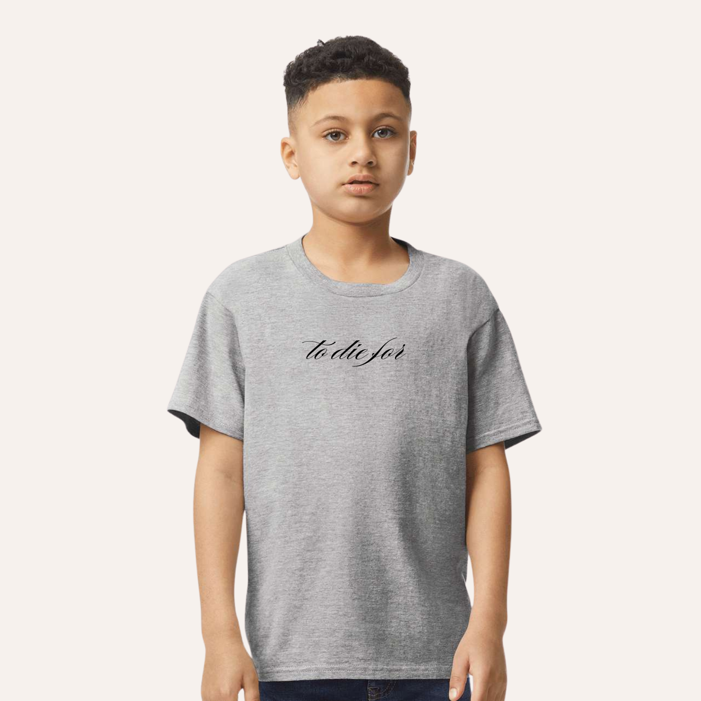 To Die For Christian Easter Tee - Youth