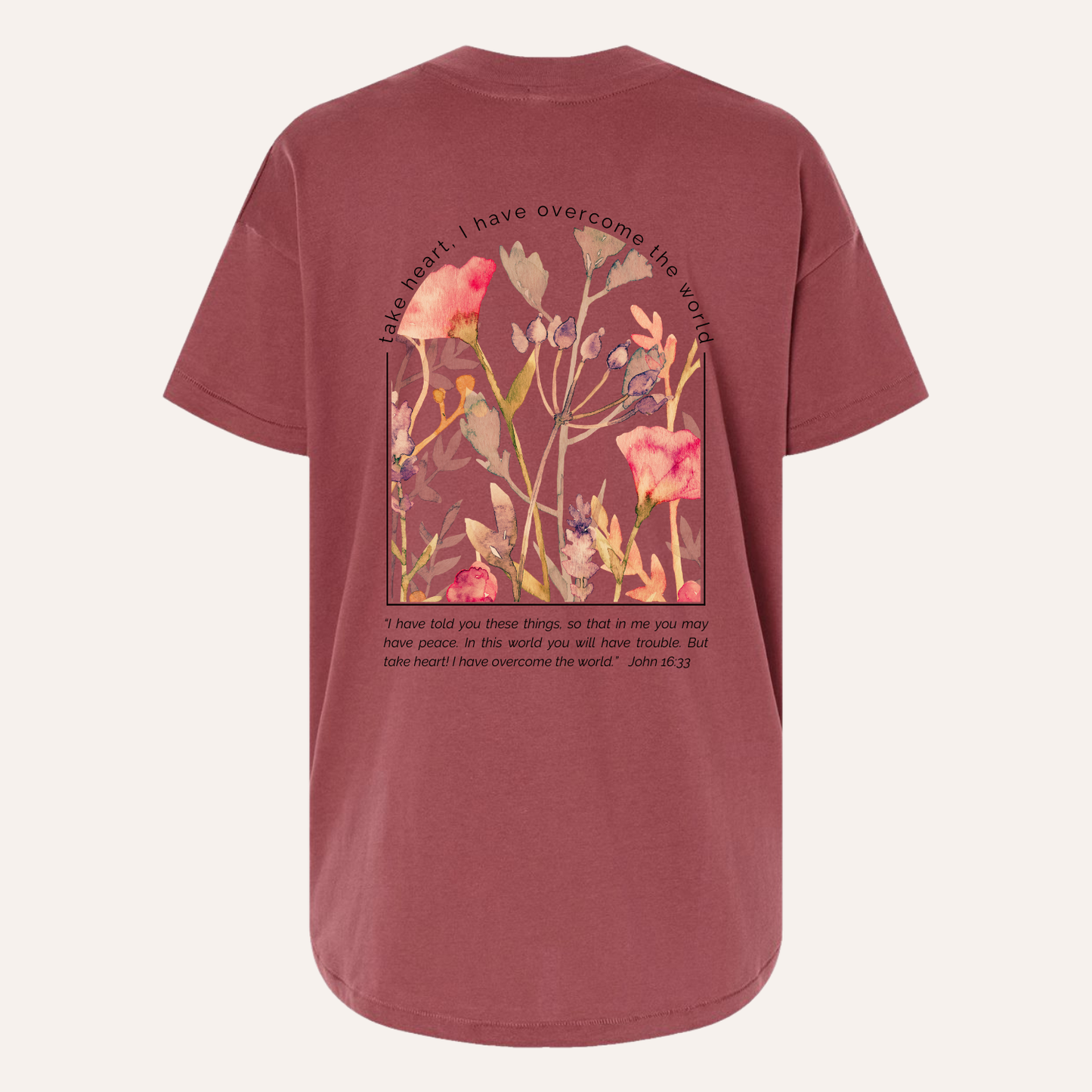 Take Heart Christian Tee - Women