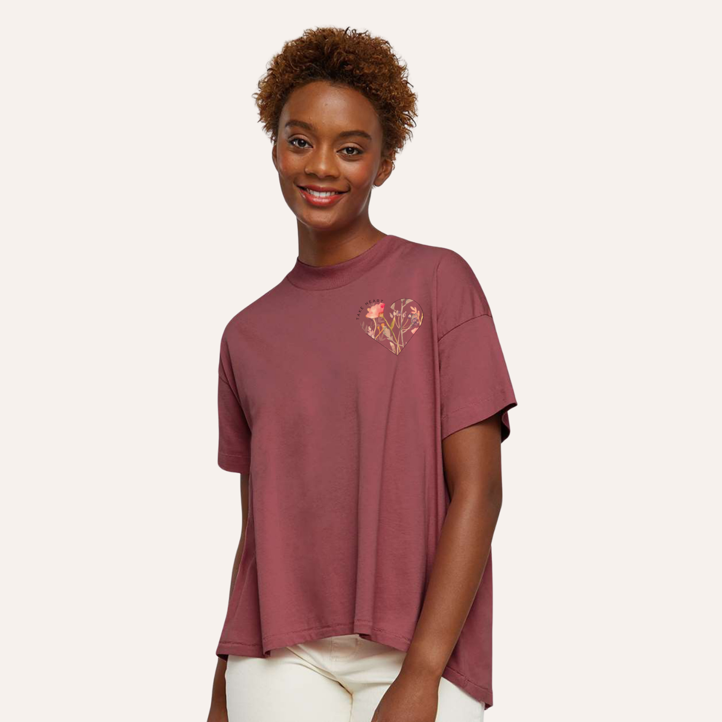 Take Heart Christian Tee - Women