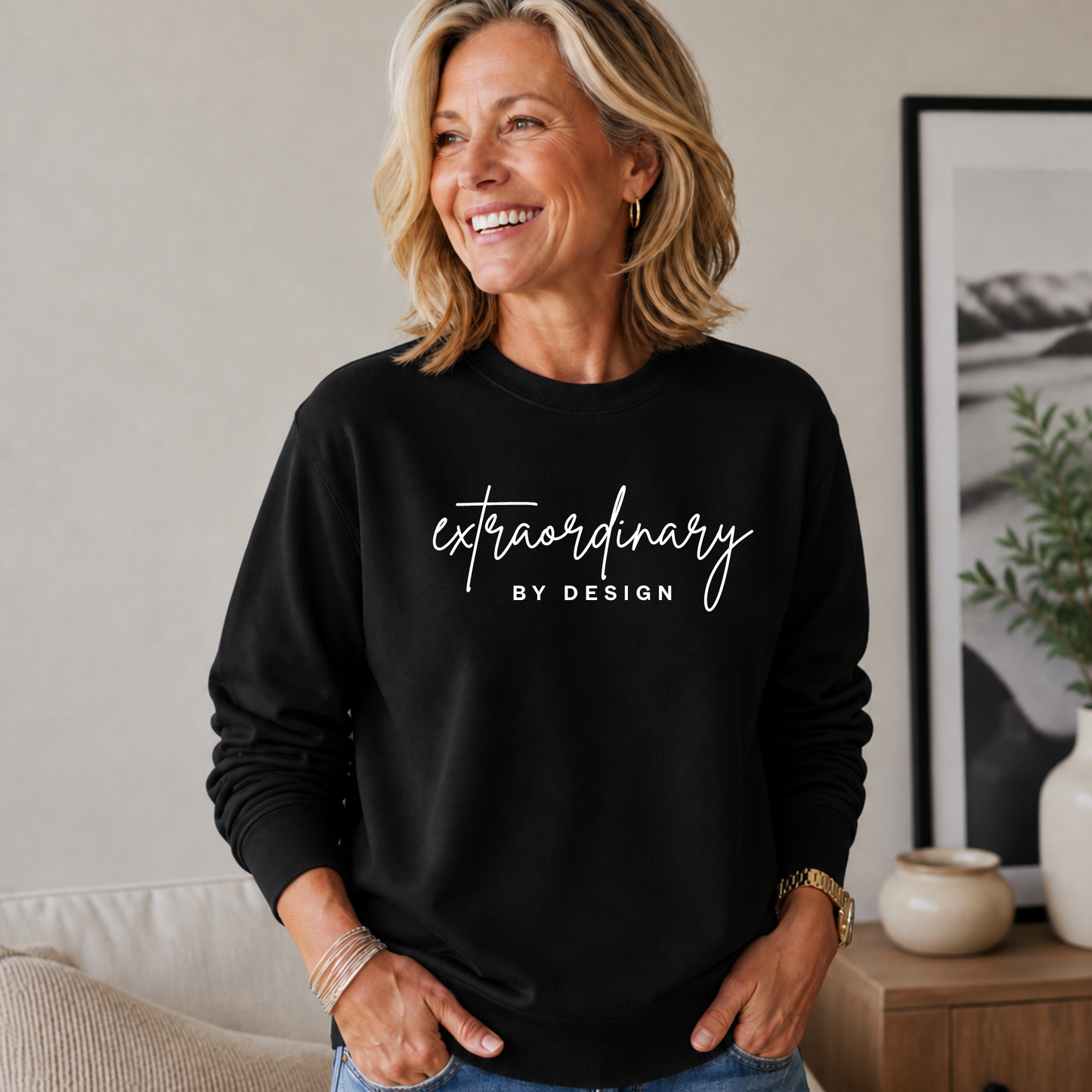 Extraordinary by Design FEW x WFCo. Crewneck Christian Sweatshirt - Women