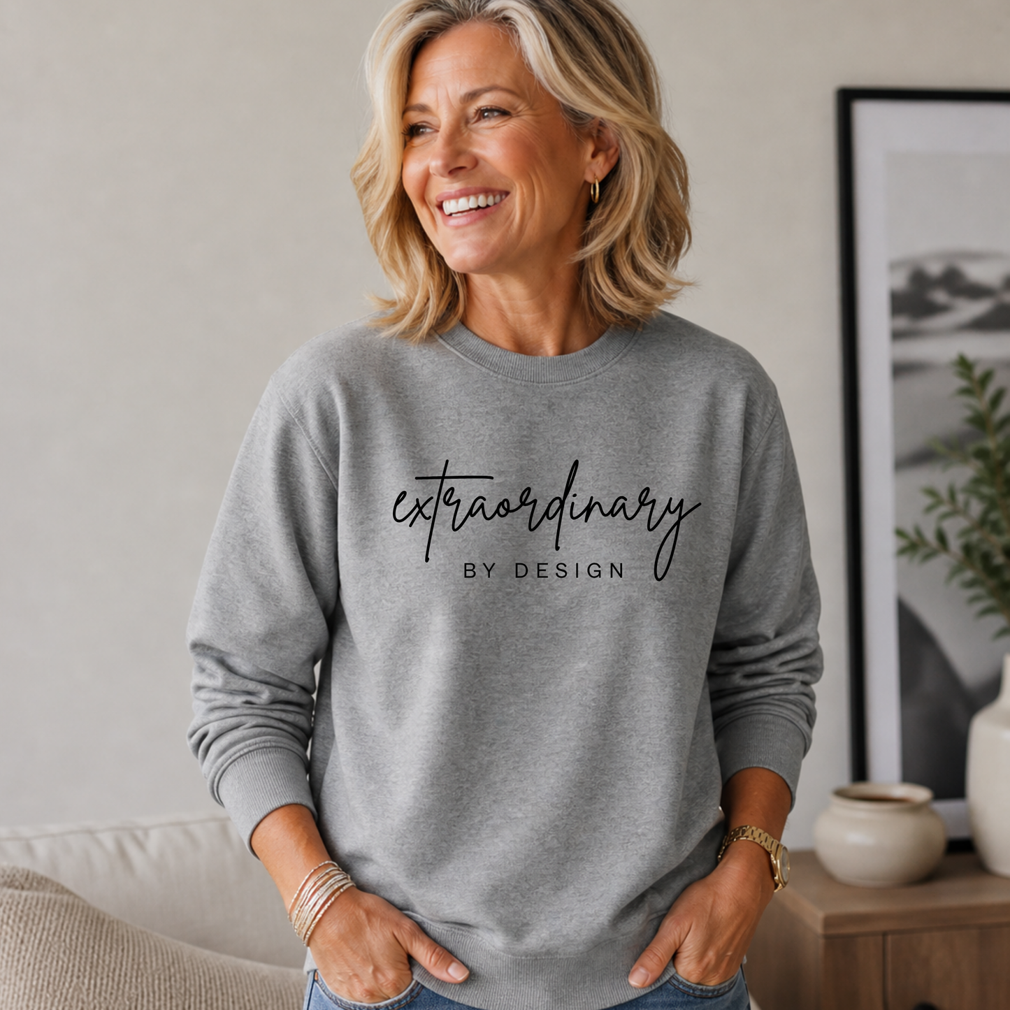 Extraordinary by Design FEW x WFCo. Crewneck Christian Sweatshirt - Women