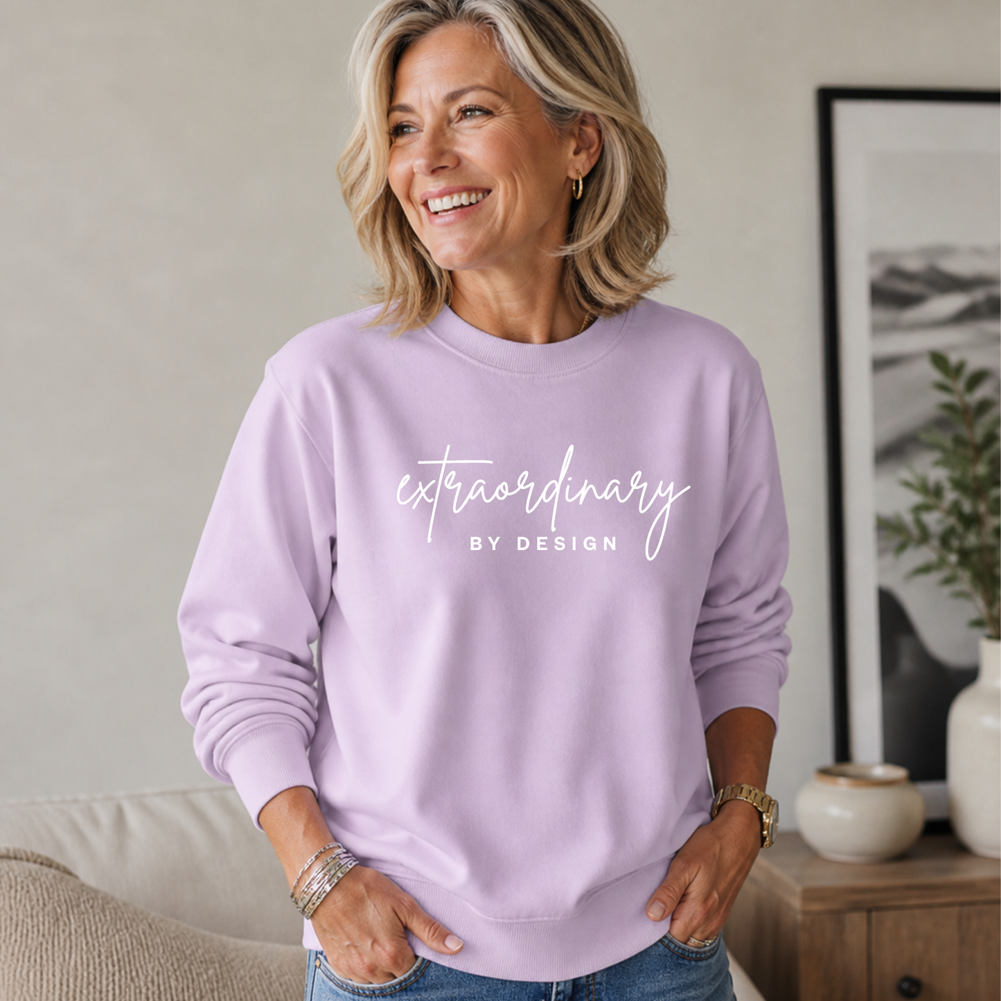 Extraordinary by Design FEW x WFCo. Crewneck Christian Sweatshirt - Women