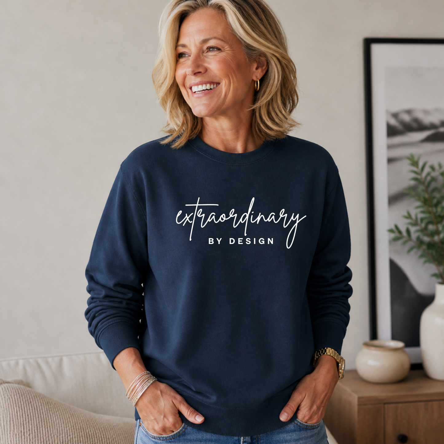 Extraordinary by Design FEW x WFCo. Crewneck Christian Sweatshirt - Women