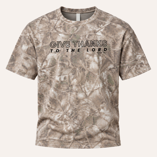 Give Thanks to the Lord Christian Tee - Adult Unisex