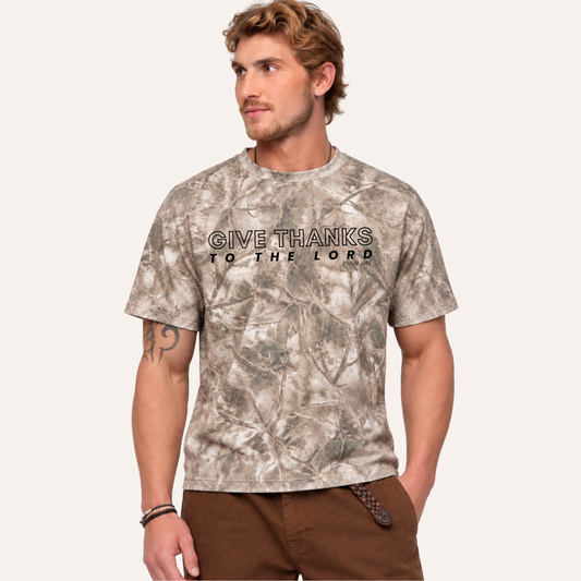 Give Thanks to the Lord Christian Tee - Adult Unisex